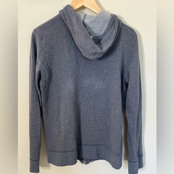 Life is good Love Hooded Full Zip Sweatshirt Gray Size Medium - Picture 3 of 6